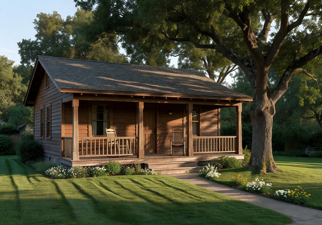 Charming craftsman bungalow with front porch and mature tree
